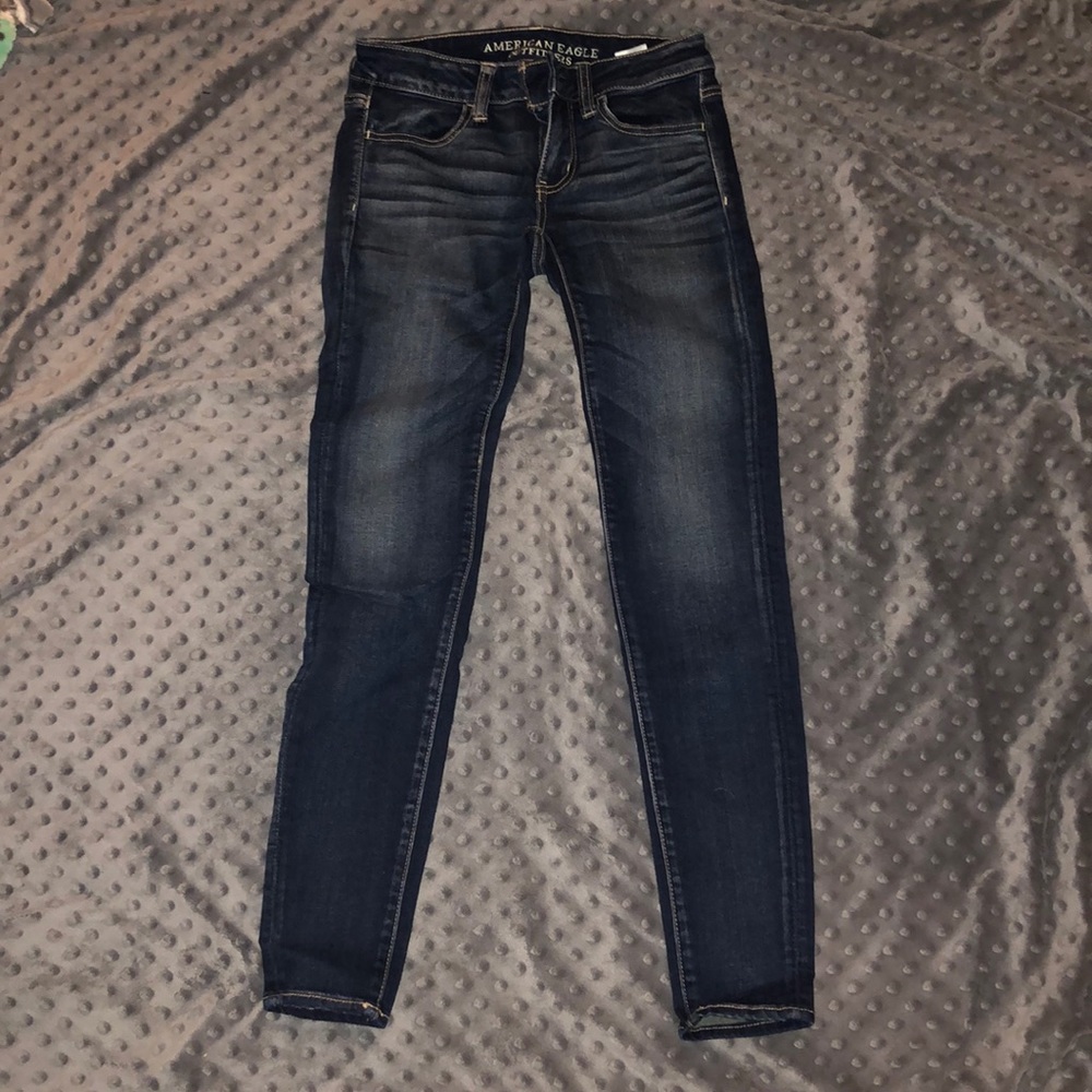 Dark washed jeans
